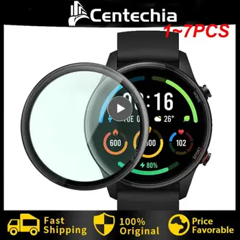1-7 шт. чехол для Mi Watch Color Sport с полным покрытием, бампер, жесткий чехол для ПК с высококачественным экраном из закаленного стекла