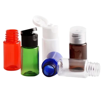 100шт Прозрачная мини-бутылка для путешествий объемом 10 мл, пластиковые бутылки для образцов косметики, ПЭТ-флакон, небольшие гостиничные контейнеры, бутылка для шампуня