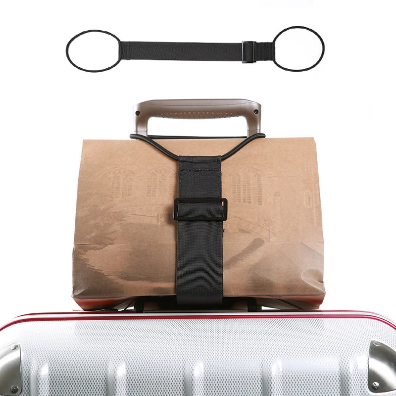 Регулируемый Эластичный Багажный ремень Ремень Для переноски Багажа Банджи Багажные Ремни Ремень для чемодана Ремни Безопасности для ручной клади в путешествии