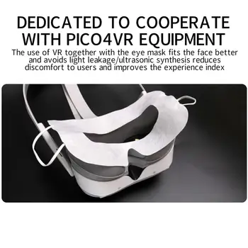 50шт чехол для глаз виртуальной реальности, защита от пыли, чехол для подушки для лица, защита от пота, временная крышка для виртуальной реальности