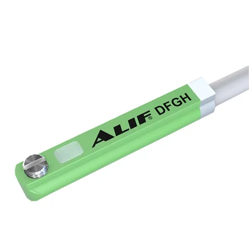 ALIF Зеленый Водонепроницаемый двухпроводной электронный магнитный переключатель Цилиндрический индукционный датчик Iine DFGH DFGHN DFGHP