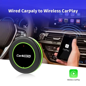 Carplay Mini Ai Box Беспроводной Carplay Беспроводной для оригинального заводского автомобиля с проводными моделями Carplay Адаптер CarPlay CarAibox