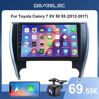 Carplay Для Toyota Camry 7 XV 50 55 2012-2017 Android 12 Автомобильный Стерео Мультимедийный Видеоплеер Версия для Ближнего Востока/Южной Америки