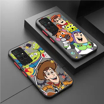 Disney Cute Toys Story Чехол для Телефона Xiaomi Redmi 12C 10C A2 9A A1 9T 9C K40 Pro 9 10 12 5G Мягкая Прозрачная Задняя Крышка