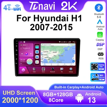 T7plus Для Hyundai H1 II 2 TQ 2007-2015 Grand Starex Android Автомобильный Радиоприемник Мультимедийный Видеоплеер Навигация GPS Автозвук