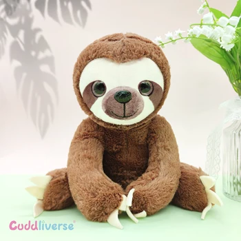 Аксессуары для фотосъемки красивая плюшевая игрушка ленивец 25 см кукла ленивец имитация подарка тканевая кукла подарок на день рождения