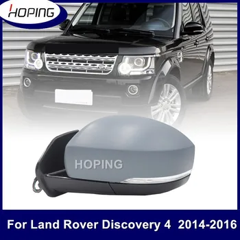 Боковое зеркало заднего вида Hoping для Land Rover Discovery 4 2014 2015 2016 Зеркало в сборе с электрическим складывающимся указателем поворота