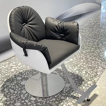 Вращающееся парикмахерское кресло для татуировок, профессиональное парикмахерское кресло для педикюра, вращающееся кресло для макияжа Sandalye Luxury Furniture LJ50BC