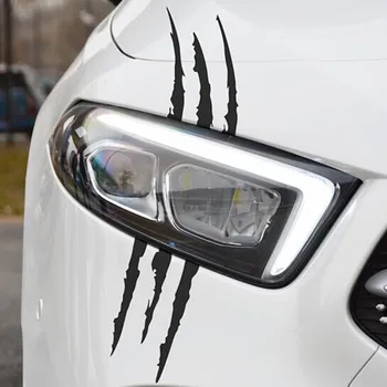 Горячий Автомобиль Monster Claw Scratch Decal Наклейки Для Укладки Автомобилей Seat Ibiza Leon Toledo Arosa Alhambra Exeo Supercopa Mii Altea Cordo
