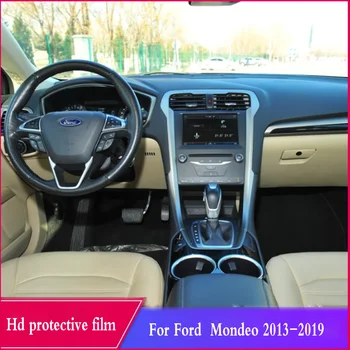 Для Ford Mondeo 2013-2019 Автомобильная GPS-навигационная пленка, ЖК-экран, Закаленное стекло, Защитная внутренняя пленка от царапин, Аксессуары