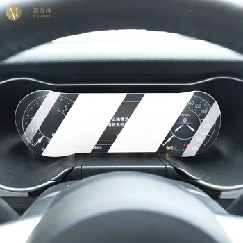 Для Ford Mustang 2022-2024 Автомобильный мультимедийный экран защитная пленка ЖК-экран TPU прозрачная защитная пленка Против царапин ремонт