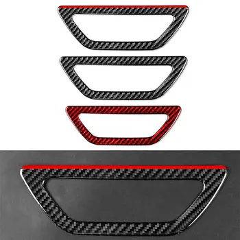 Для Nissan Kizashi 2013-2021 ручка багажника из настоящего углеродного волокна декоративная наклейка аксессуары для модификации автомобиля