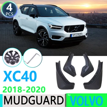 для Volvo XC40 2018 2019 2020 Брызговик На Крыло Брызговики Защита От Брызговика Автомобильные Аксессуары