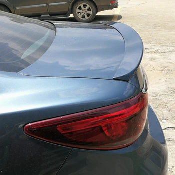 Для стайлинга автомобилей ABS Пластик Неокрашенная грунтовка Заднее крыло Задний спойлер багажника Декоративная крышка Подходит для Mazda 6 M6 Atenza 2014-2016
