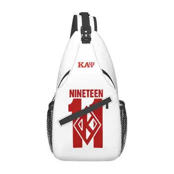 Женский и мужской рюкзак-лямка через плечо Kappa Alpha Psi, сумка на плечо, нагрудная сумка для путешествий, походный рюкзак