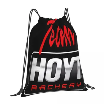 Индивидуальные сумки на шнурке с рюкзаком Team Hoyt Archery Для стрельбы из лука Идеально подходят для занятий кемпингом в школе для мужчин
