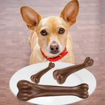 Интерактивная Игра Dog Bone Pet Chew Game Пищевые Лакомства Для Чистки Коренных Зубов Палочка для Маленьких Средних И Крупных Собак Уход За Зубами Щенячьи Игрушки