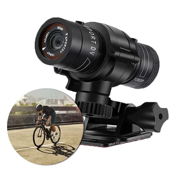 Камера велосипедного шлема 1080P с широким углом обзора 120 °, Экшн-камера для спорта на открытом воздухе, Водонепроницаемая камера для корпуса велосипедного мотоциклетного шлема со светодиодным экраном