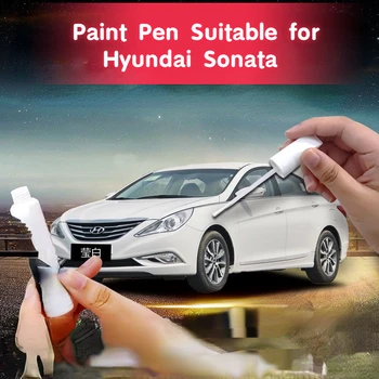 Малярная Ручка Подходит для Hyundai Sonata Special Car Paint Fixer Phantom Black Оригинальный Ремонт Царапин На Поверхности краски автомобиля