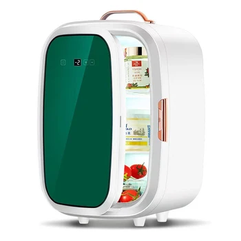 Мини-холодильник для ухода за кожей - компактный мини-холодильник объемом 20 литров - идеально подходит для спальни или офиса. Косметика, косметические принадлежности