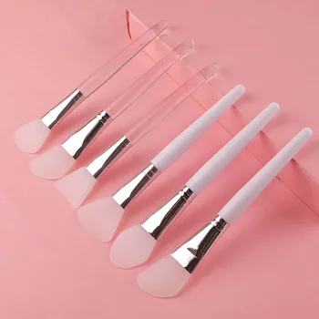 Многоразовые Инструменты для ухода за кожей в домашнем салоне DIY Кисть для макияжа Силиконовая маска Щетка для смешивания грязи для лица
