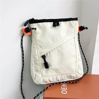 Модная маленькая квадратная сумка-мессенджер, мини-водонепроницаемая дорожная сумка, повседневная сумка через плечо, мужская женская сумка для мобильного телефона, сумка через плечо
