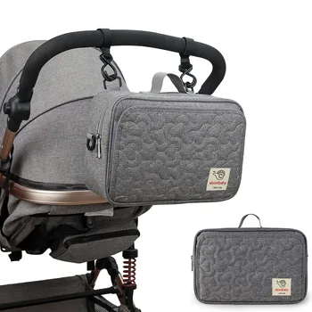 Модная сумка для детской коляски-органайзер, водонепроницаемая сумка для подгузников с принтом большой емкости, Многофункциональная сумка для мамы
