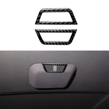 Наклейка для Отделки Воздуховода На Крыше Заднего Сиденья BMW 3 Серии E46 1998-2005, Внутренние Аксессуары Для Автомобиля Из Углеродного Волокна