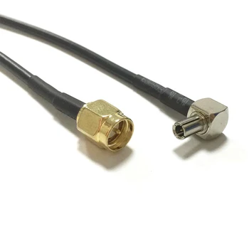 Новый провод беспроводного модема SMA-штекер к прямоугольному разъему TS9 Кабель RG174 20 см 8 