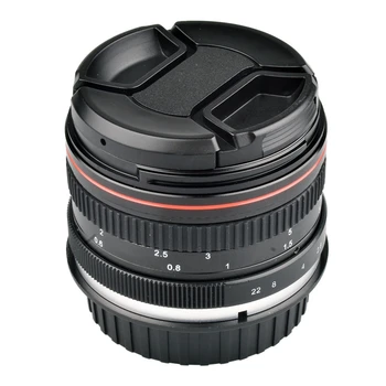 Объектив камеры 50 мм F1.4 USM, объектив с фиксированным фокусным расстоянием F1.4 USM с большой диафрагмой для зеркальных камер Canon