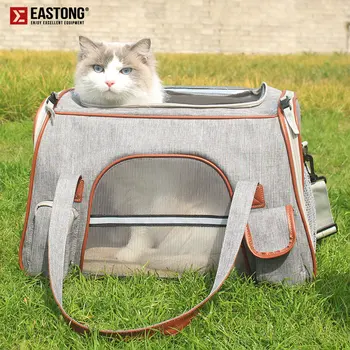 Переноски для кошек и собак весом 0-6 КГ, Воздухопроницаемая сетка, складная сумка для переноски кошек большой емкости, сумка для домашних животных для путешествий на открытом воздухе