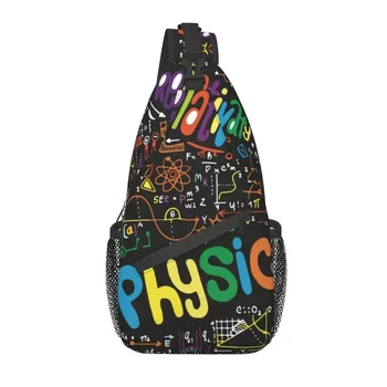 Повседневный рюкзак-слинг через плечо Amazing Science, мужская нагрудная сумка на плечо по химии и физике для путешествий