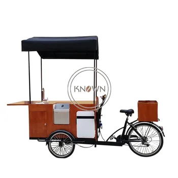 Продается Трехколесный велосипед с 3 колесами, Уличный Передвижной пищевой велосипед, Электрический Ретро-Кофейный Вендинг, Трехколесный велосипед