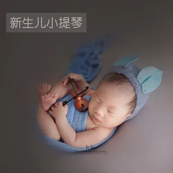 Реквизит для фотосъемки новые товары для новорожденных, скрипки доношенных младенцев и детские принадлежности для студийной фотосъемки мультфильмов