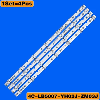 Светодиодная лента подсветки для Thomson 50UD6406 50P65US 50S421 50S423 TCL-GIC-50D6-3030-4X7-LX20180417 4C-LB5007-YH02J 4C-LB5007-ZM03J