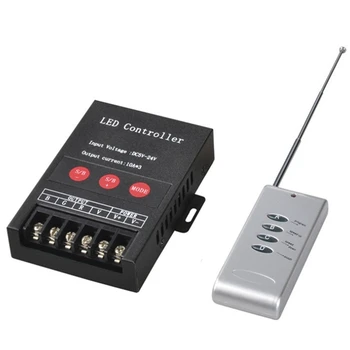 Светодиодный контроллер 5X 30A с ИК-пультом дистанционного управления большой мощности 360 Вт BT-контроллер для RGB полосы света DC5-24V
