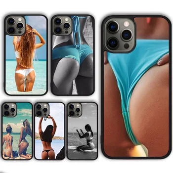 сексуальный чехол Для телефона в бикини Для iPhone 15 14 Plus 11 12 mini 13 Pro Max Apple 6 7 8 X XR XS max