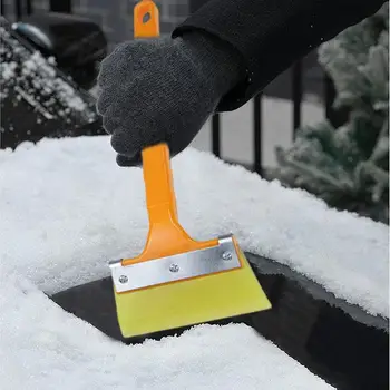 Скребок для льда, инструмент для зимней уборки автомобиля, многофункциональная автомобильная лопата для снега, автомобильный инструмент для уборки снега, скребок для дорожных поездок