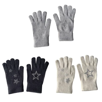 Термозащитные перчатки для холодной погоды Перчатки с теплой подкладкой из легкого материала Diamante