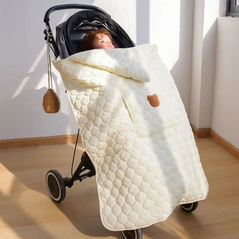 Удобное ветрозащитное одеяло для младенцев, легкое детское одеяло, Универсальная обертка