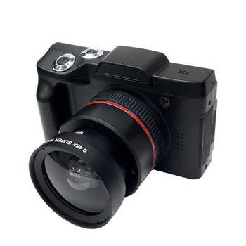 Цифровая камера 1080P Видеокамера с 16-кратным зумом Цифровая камера Профессиональная камера для мальчиков девочек Женщин Мужчин