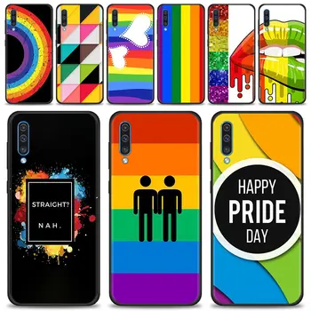 Чехол для Samsung Galaxy A50 A70 A10 A20e A30 A40 A20s A10s A10e A80 A90 A60 A30s Чехол в виде ракушки Гей Лесби ЛГБТ Rainbow Pride АРТ