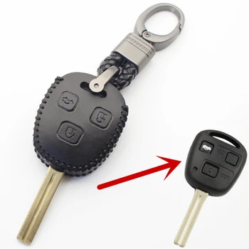 Чехол для дистанционного ключа из натуральной кожи для Lexus RX350 RX450h RX330 ES330 LS430 SC430