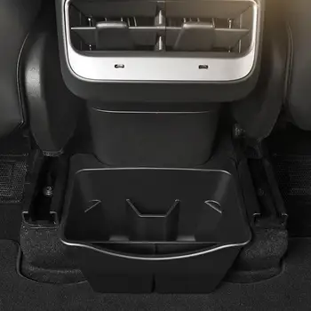 Ящик для хранения заднего выпускного отверстия автомобиля, автомобильные Аксессуары, Чехол для хранения воздуховода на заднем сиденье, ящик для хранения воздуха на заднем сиденье для Tesla Model Y